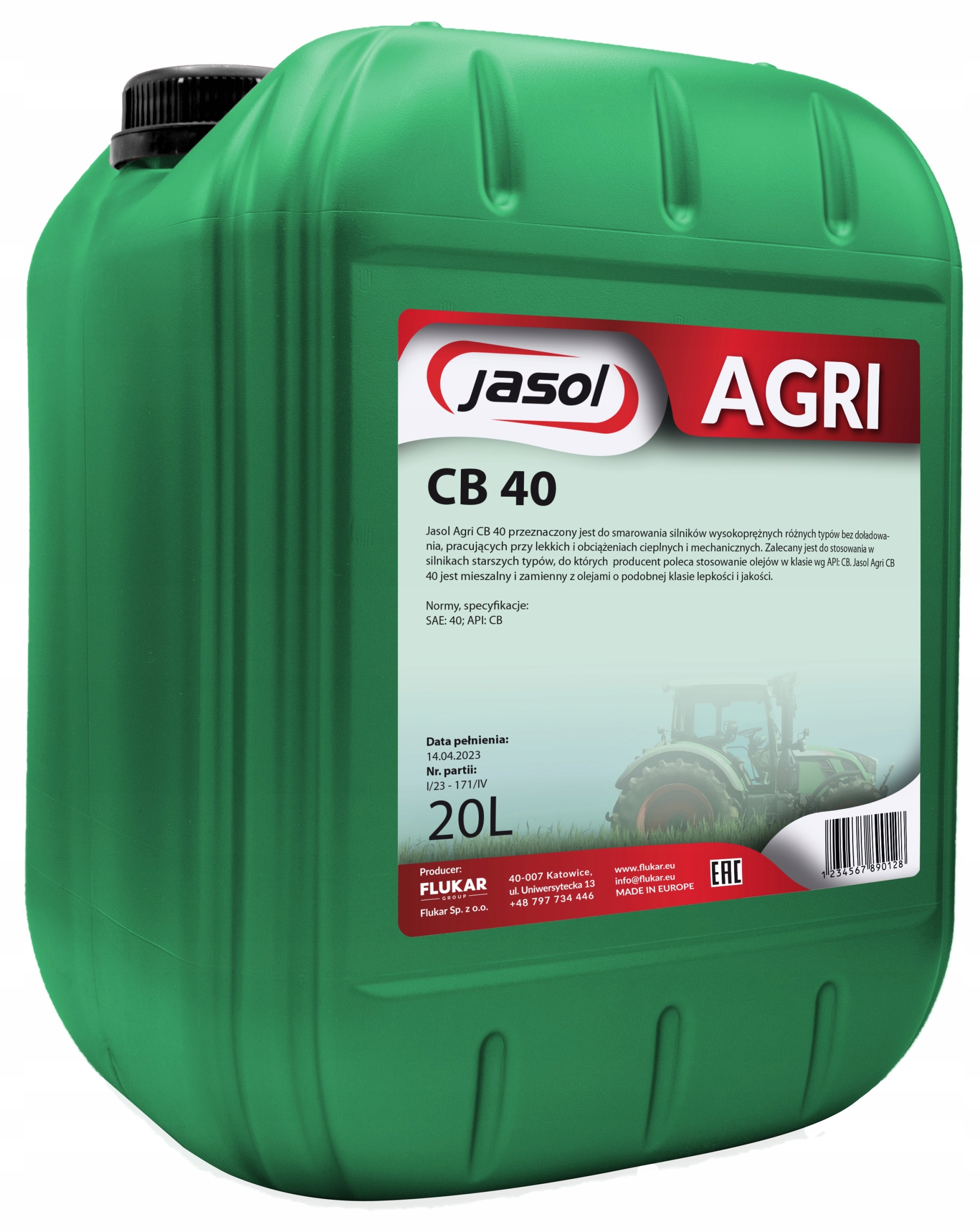 JASOL AGRI CB 40 20L.