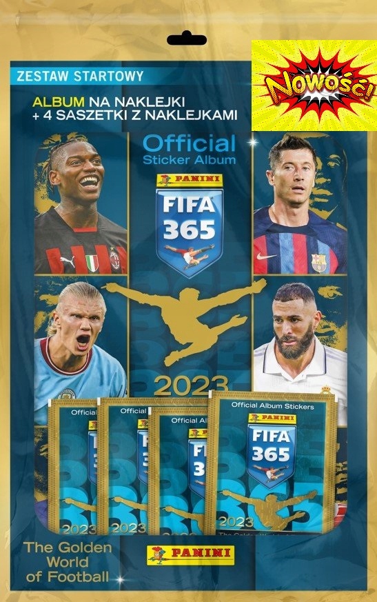 

Fifa 365 2023 Zestaw Startowy Album Naklejki