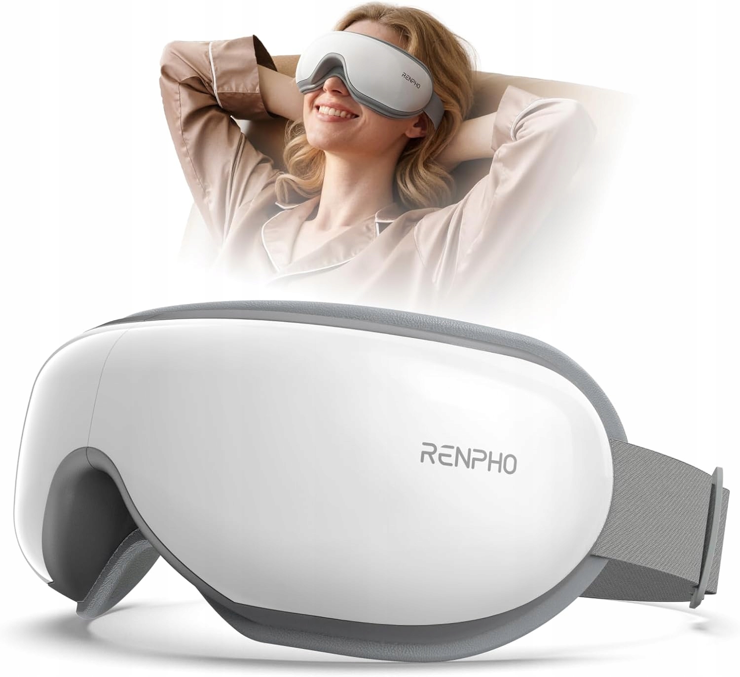 Masażer oczu Renpho R-G002 podgrzewany wibracyjny relaks