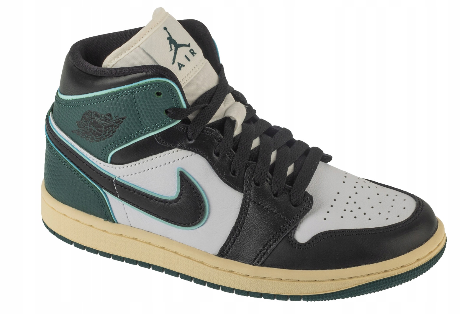 Jordan Air 1 MID Se [36] Dámské kožené tenisky, bílé