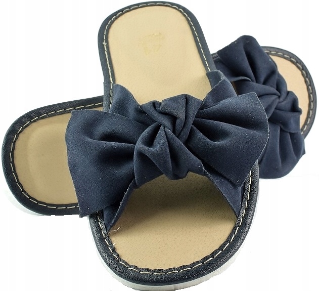 KAPCIE PANTOFLE KLAPKI DOMOWE DAMSKIE Marka inna