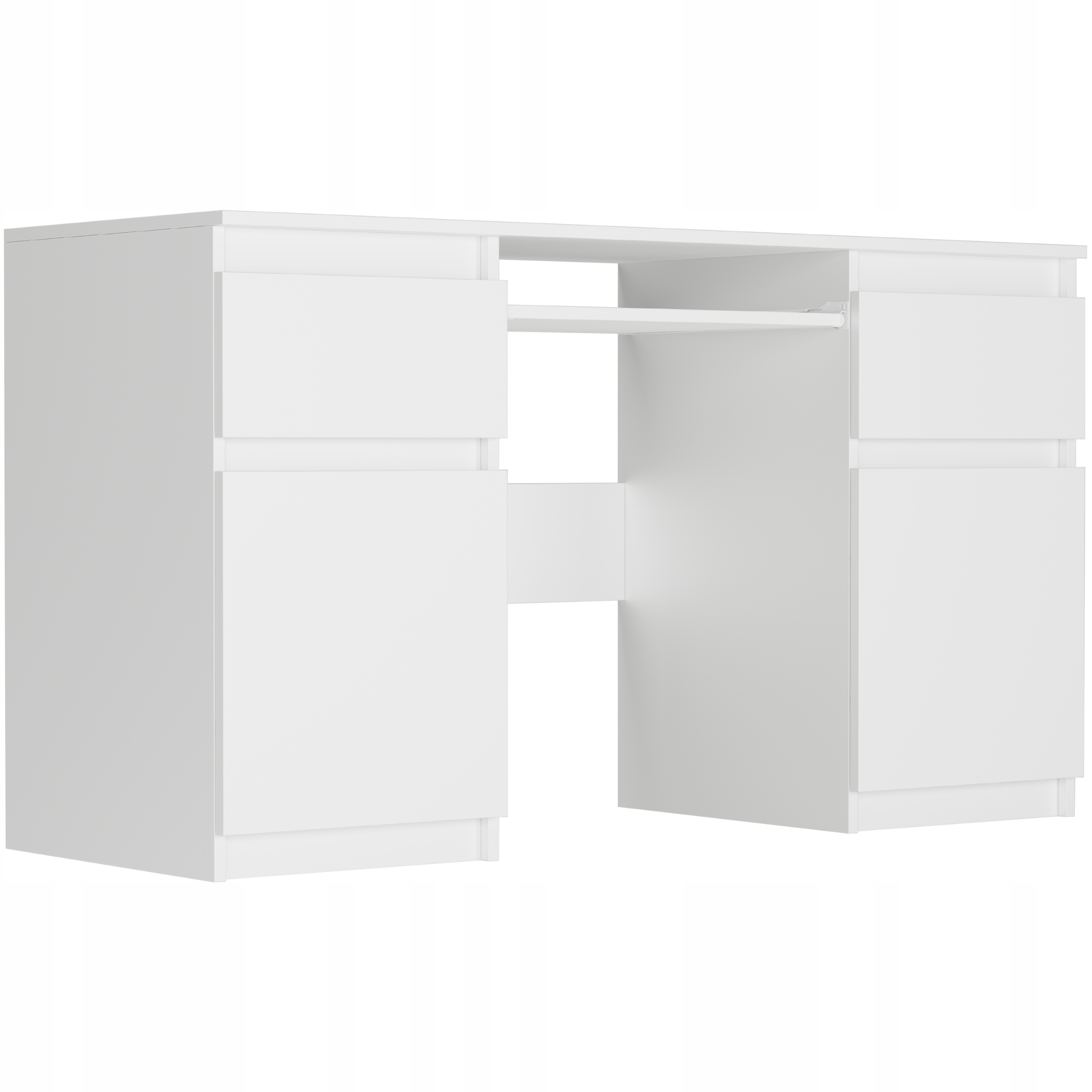 Мебель компьютерный Стол ноутбук 135см N6 белый