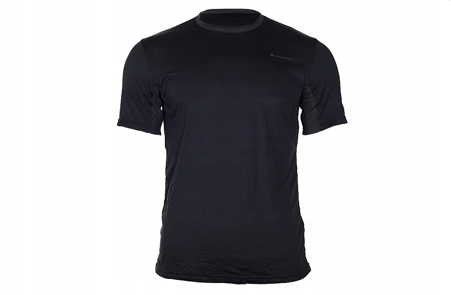 QUECHUA KOSZULKA TURYSTYCZNA TERMOAKTYWNA MĘSKA L Rękaw krótki rękaw