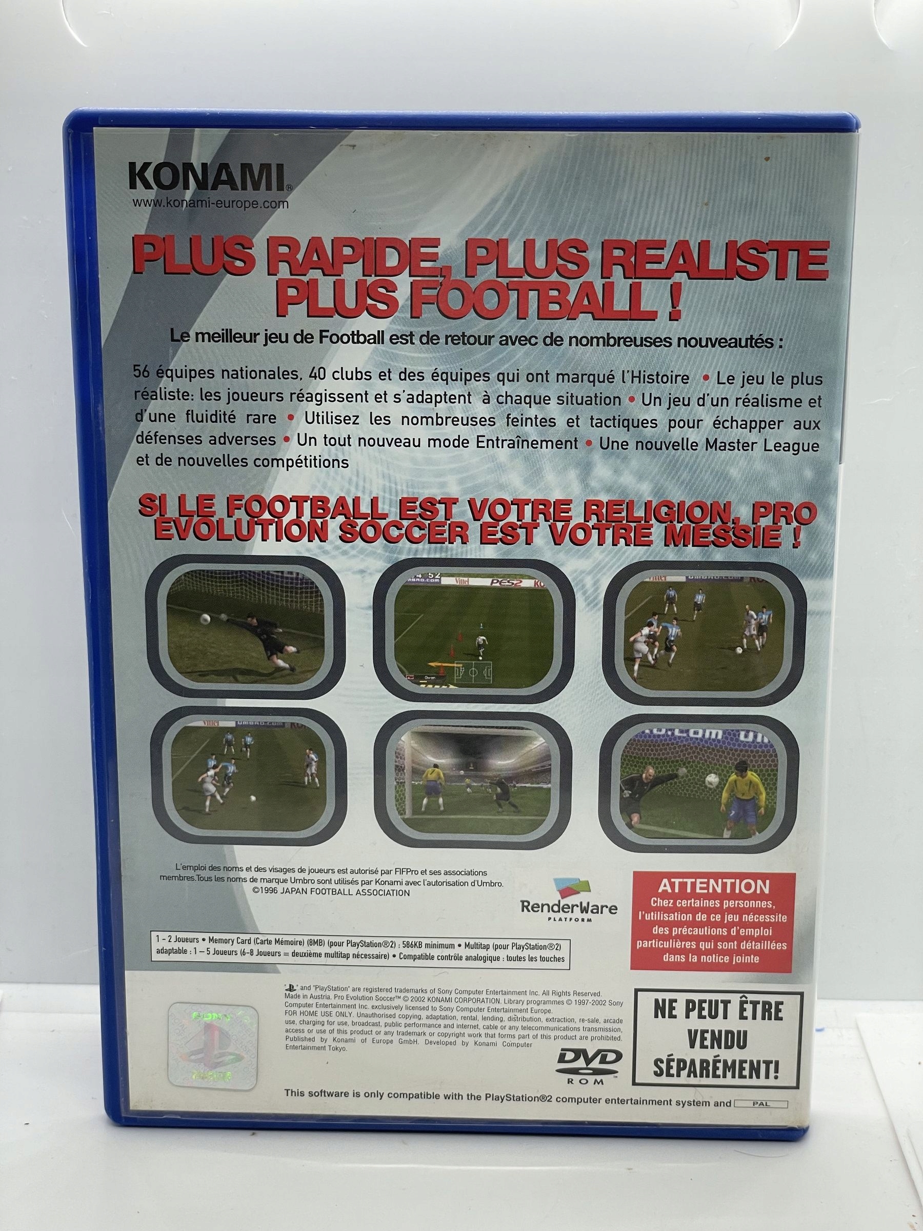 Gra Pro Evolution Soccer 2 PS2 Tematyka sportowe