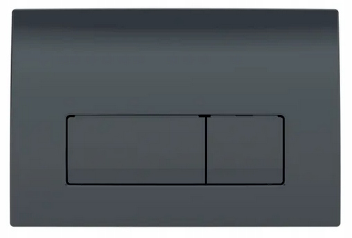 Splachovacie tlačidlo Wc Geberit čierne