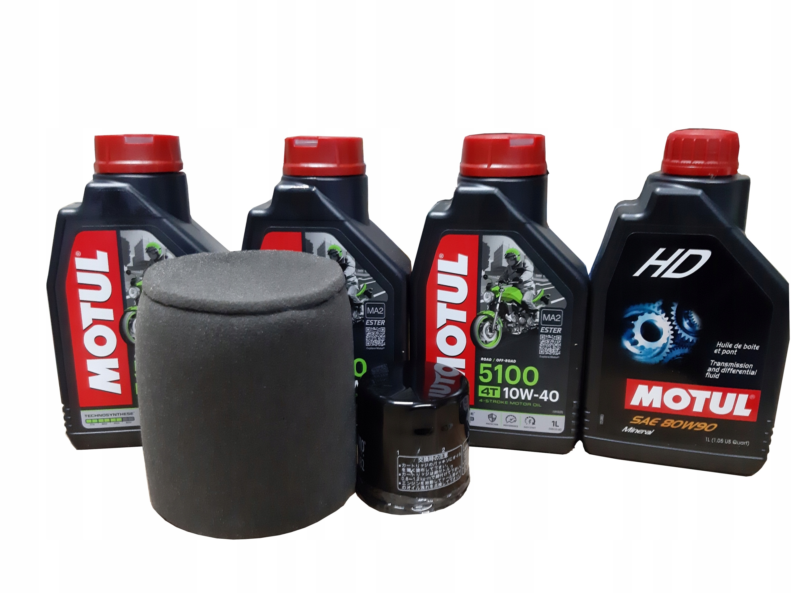 

Zestaw Olej Motul Quad Filtr Oleju Linhai 500 550