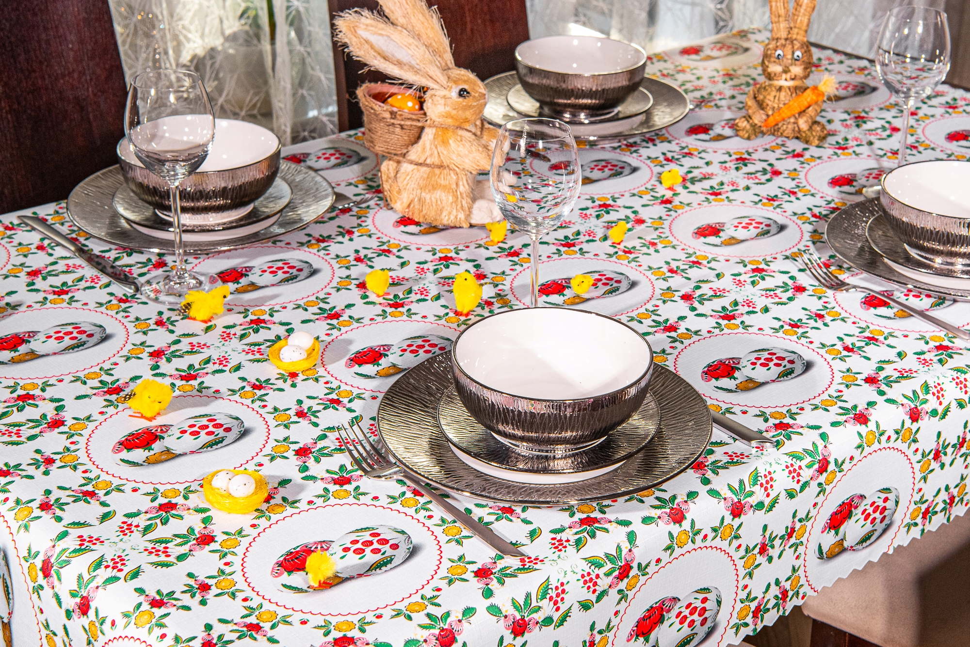 OBRUS Wielkanocny WIELKANOC Świąteczny 300x140 WN Informacje dodatkowe plamoodporny