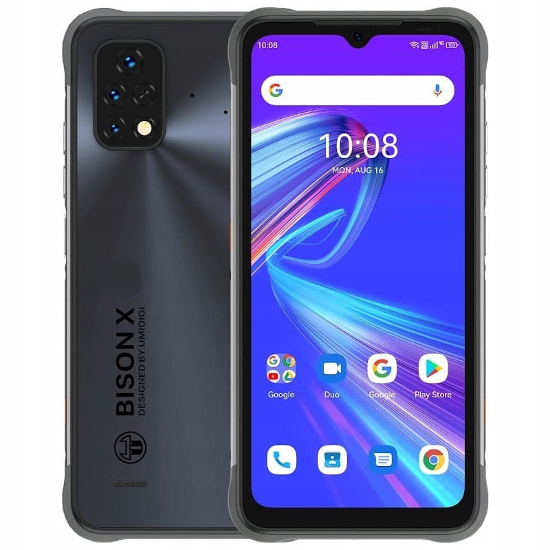 Umidigi Bison X10S 4/32GB , 6150 mAh, šedá