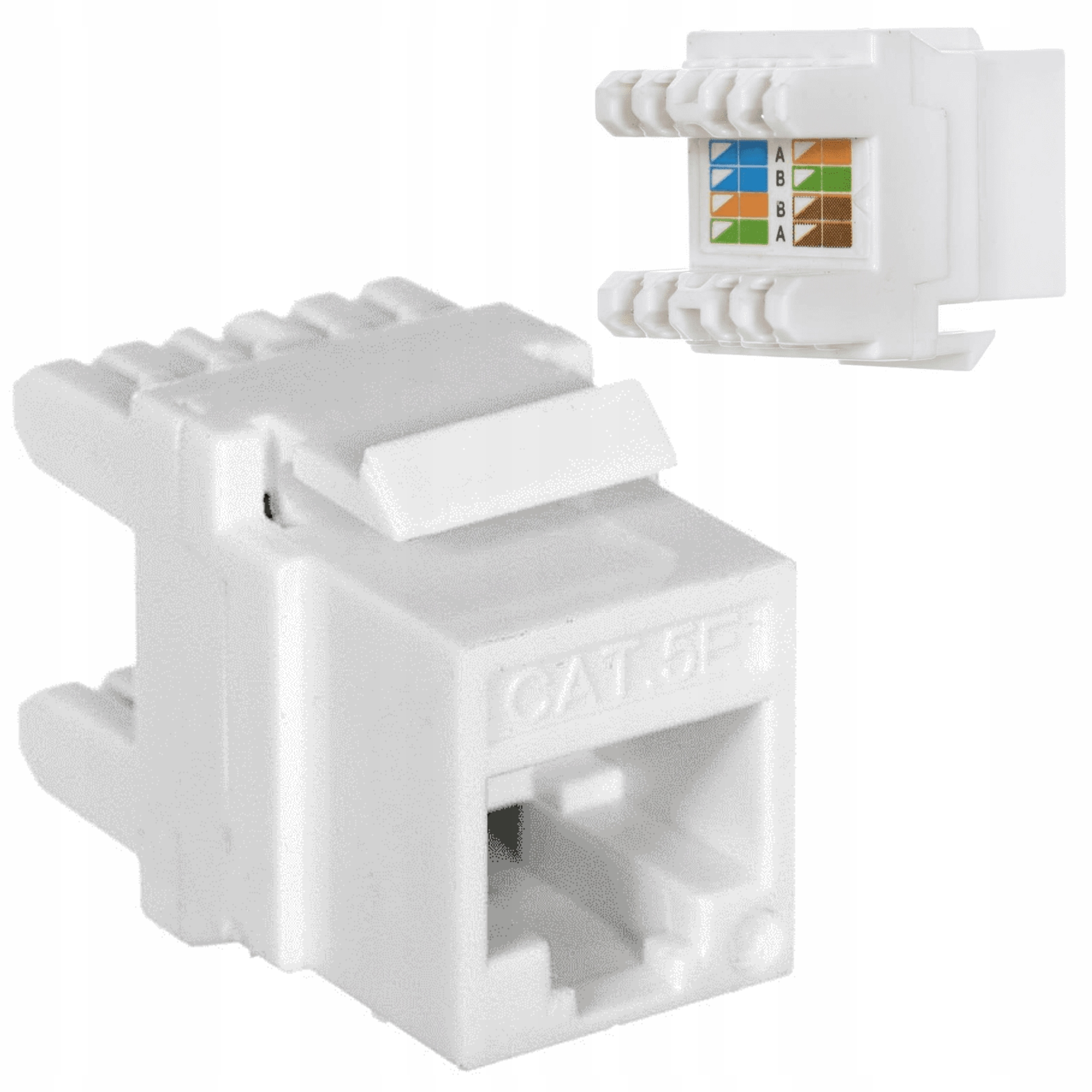 

Gniazdo nieekranowane keystone RJ45 Utp kat.5e
