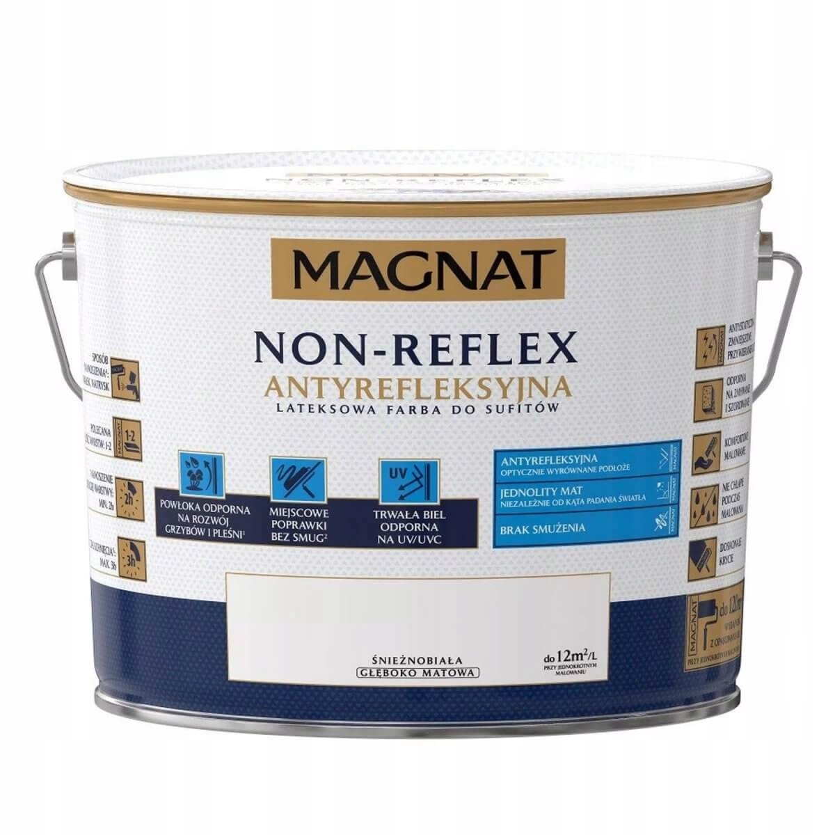 

Farba Lateksowa Non-Reflex 10 L Magnat
