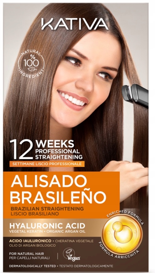 KATIVA KERATYNOWE PROSTOWANIE 225ml + POST3 ZESTAW 600ml Kod producenta 7750075063792