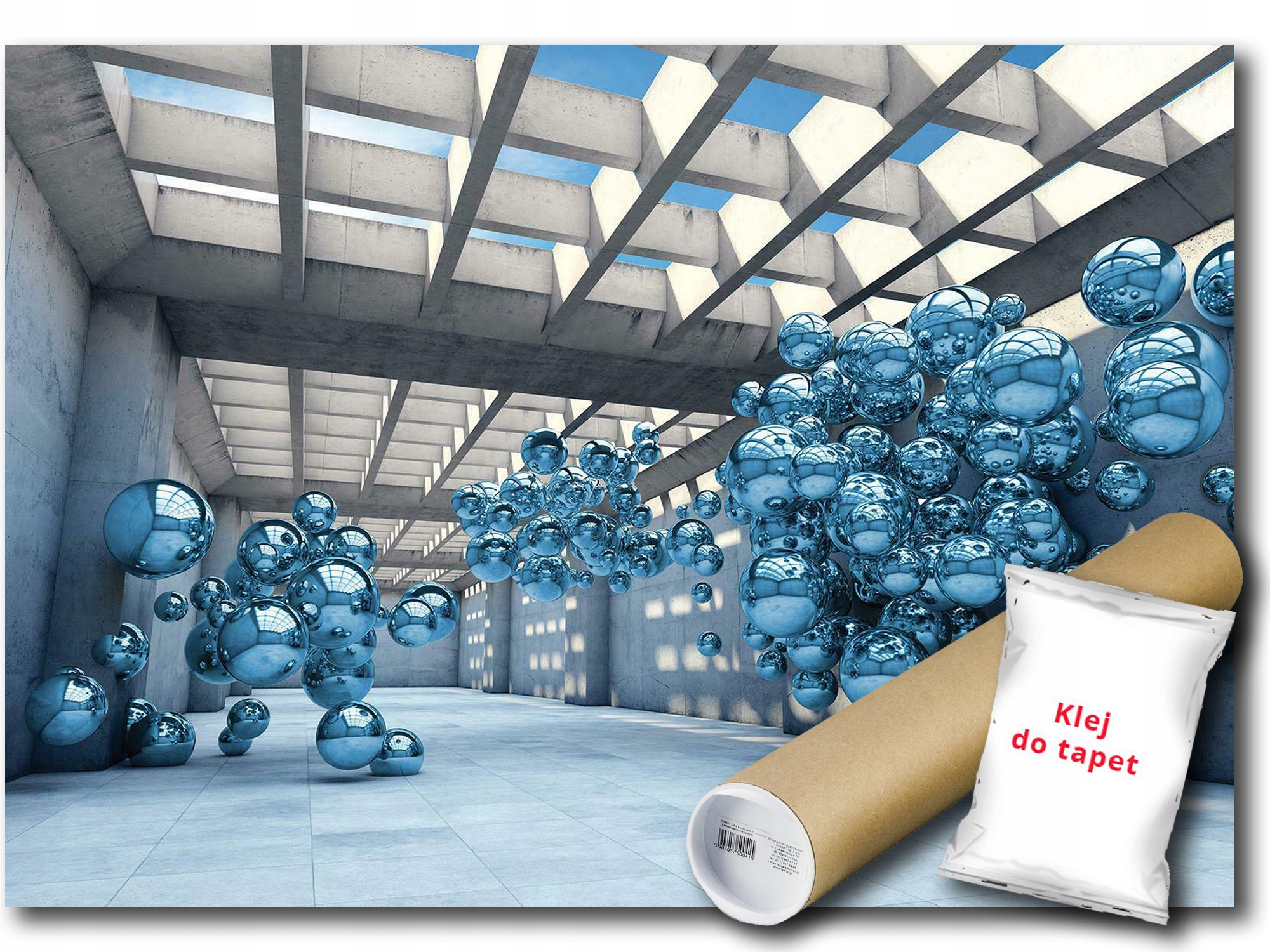 Vinylová Fototapeta Chodba Tunel 3D 312x219