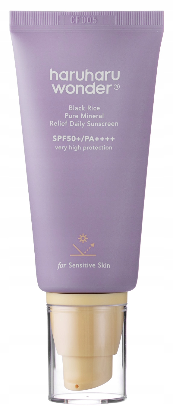 Haruharu Wonder Black Rice Hydratační krém na obličej s ochranným faktorem SPF50 50 ml