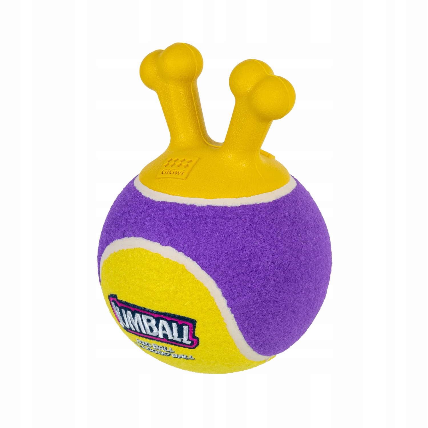 Levně Hračka pro psy Velký míček tenisový GiGwi Jumball, latex, guma, 18 cm