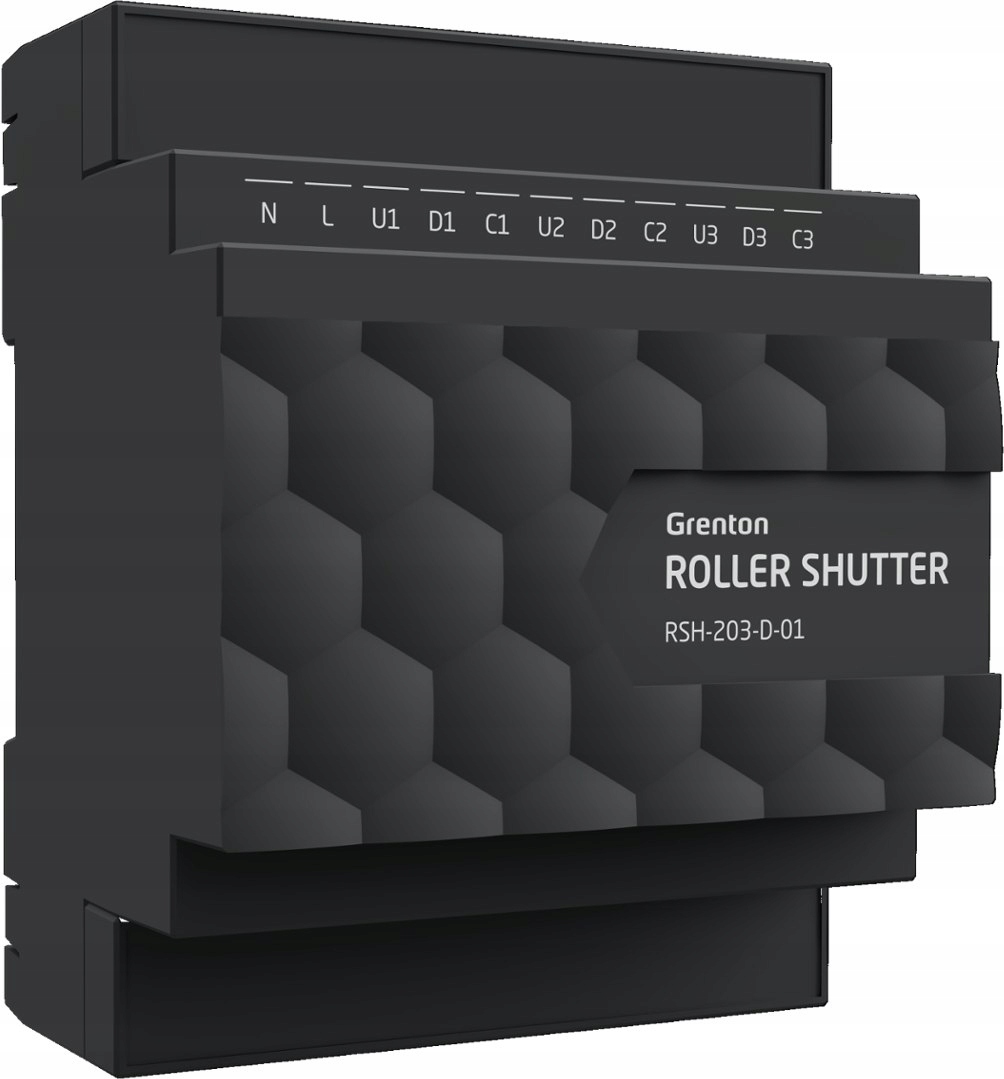 Moduł sterowania roletami ROLLER SHUTTER x3 Grenton Sterownik