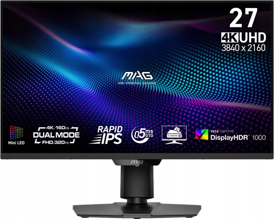 Monitor Msi Mag 274UPDF E16M 3840 x 2160 (uhd 4K) Ips 320 Hz