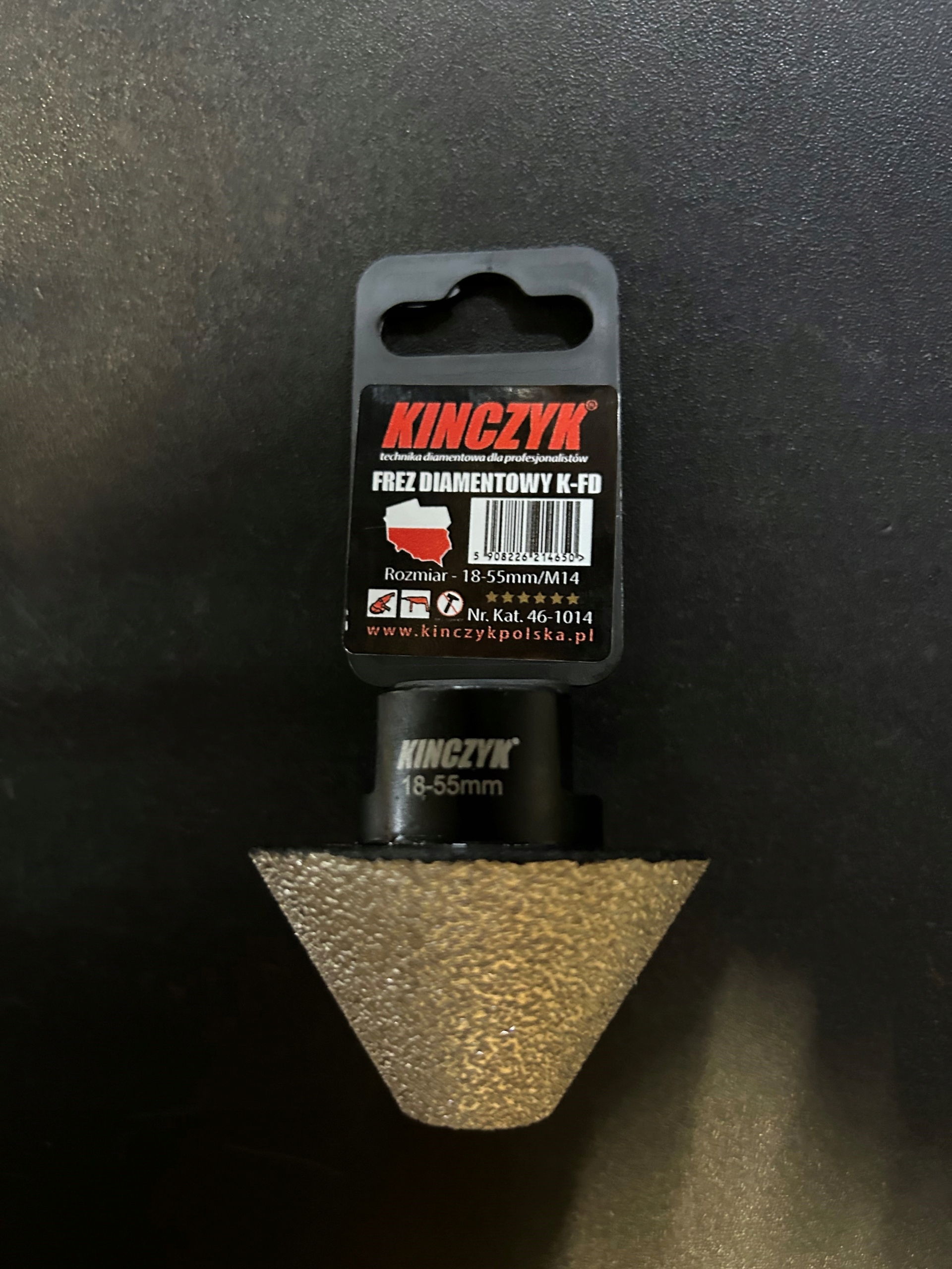Diamantový Kuželový Fréz Kfd Gres 18-55 mm Kfd Gres 18-55 mm Kinczyk