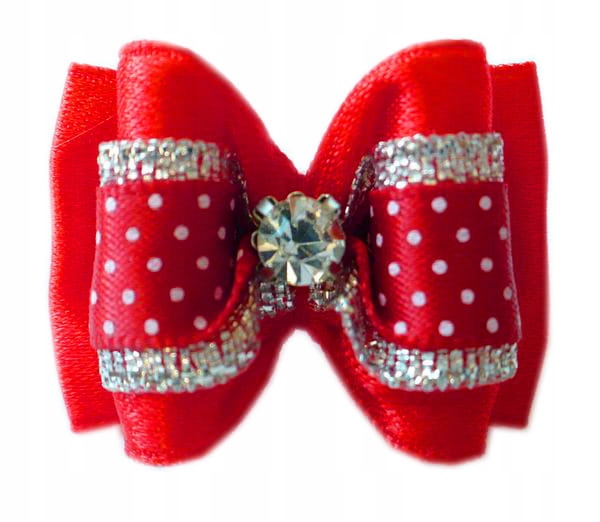 

Kokardka Exclusive czerwona KEC003 Spinka York
