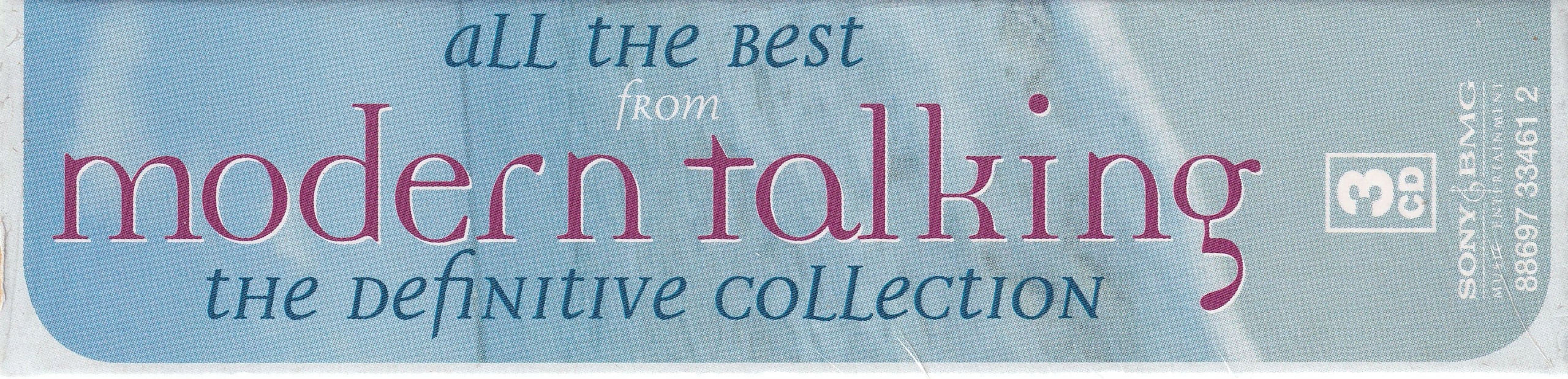 MODERN TALKING DEFINITIVE COLLECTION 3 CD ALL BEST Tytuł All The Best - The Definitive Collection