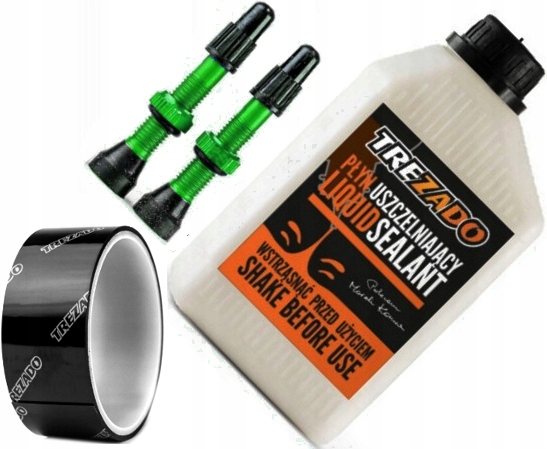 Sada Trezado Mléko 500 ml Páska 30 mm Ventilky zelené