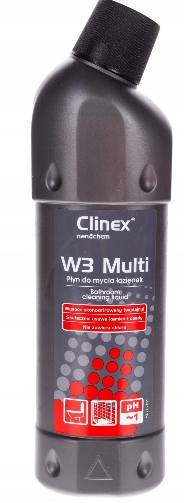 

Clinex W3 Multi 1L! Płyn Do Łazienek I Fug!