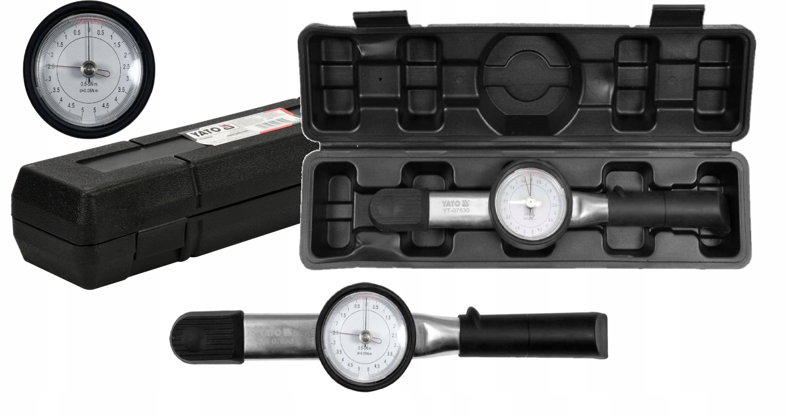 Momentový Kľúč 1/4" 0-5NM Yato YT-07830