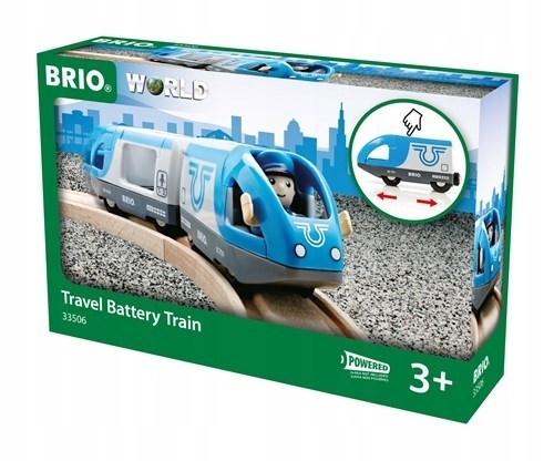 

Pociąg Pasażerski Brio World Na Baterie 33506