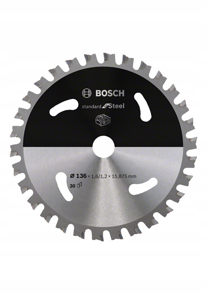 Bosch Pila Standard Ocel 136x15,875x30z Accu