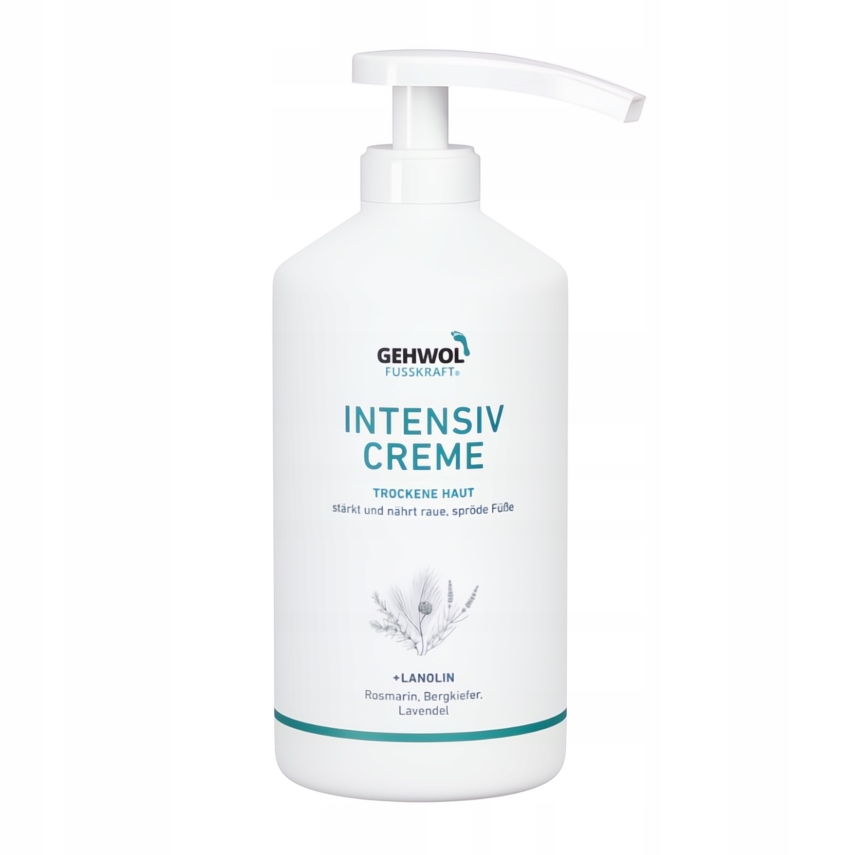 GEHWOL FUSSKRAFT INTENSIVE CREAM Intensywny krem 500ml + 4 PRÓBKI GRATIS