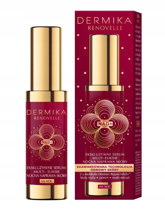 Dermika Renovelle Exkluzivní sérum multi elixír noční oprava pleti 50 ml