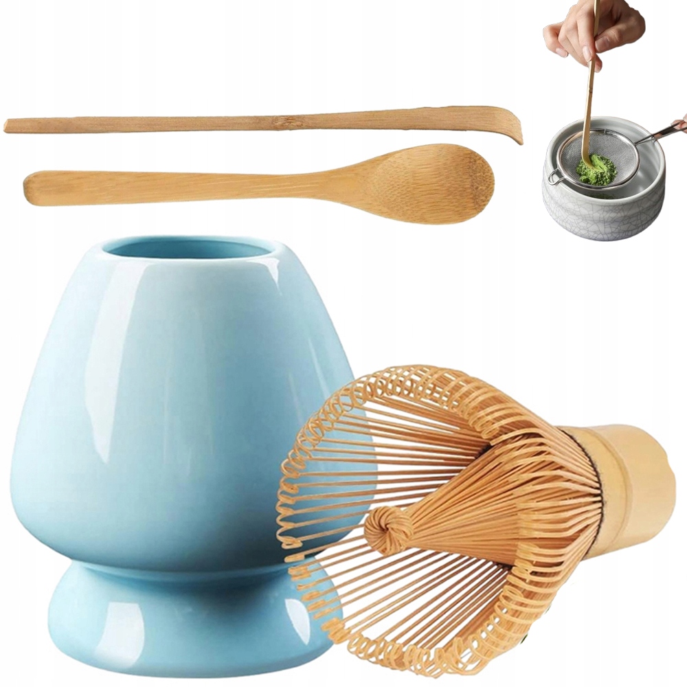 Levně Profesionální Sada Pro Matcha, Keramický Šlehací Metla