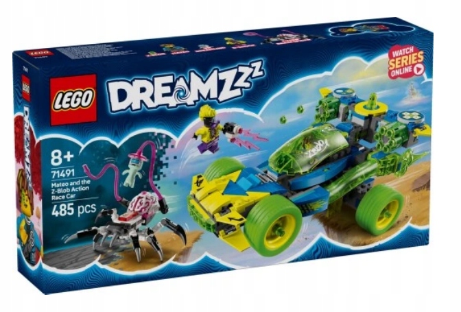 Lego 71491 DREAMZzz Závodní Auto Mateo A Z-bloba