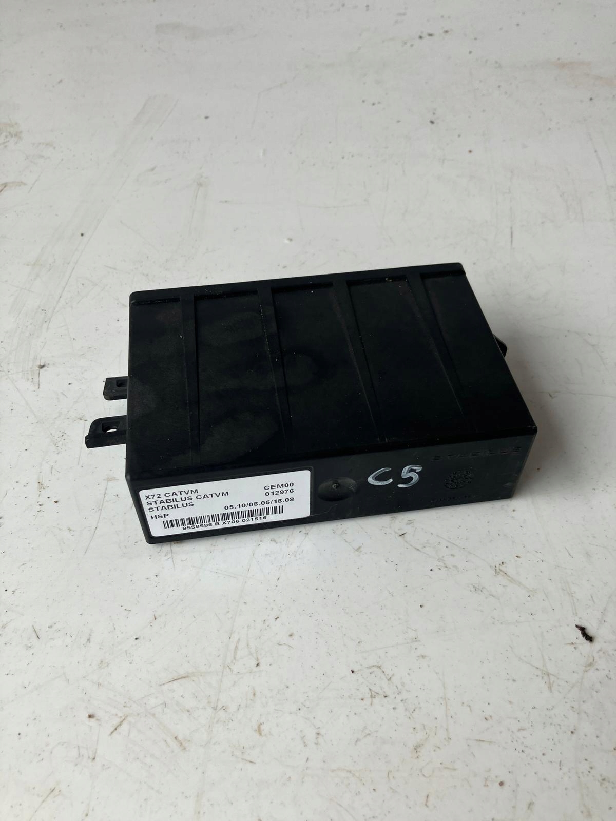 module bonnet electrical C5 III X7 9558586