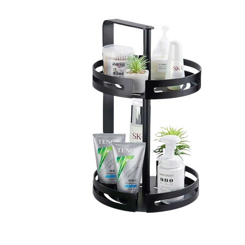 Otočná Dvoupatrová Police 360 Stupňů