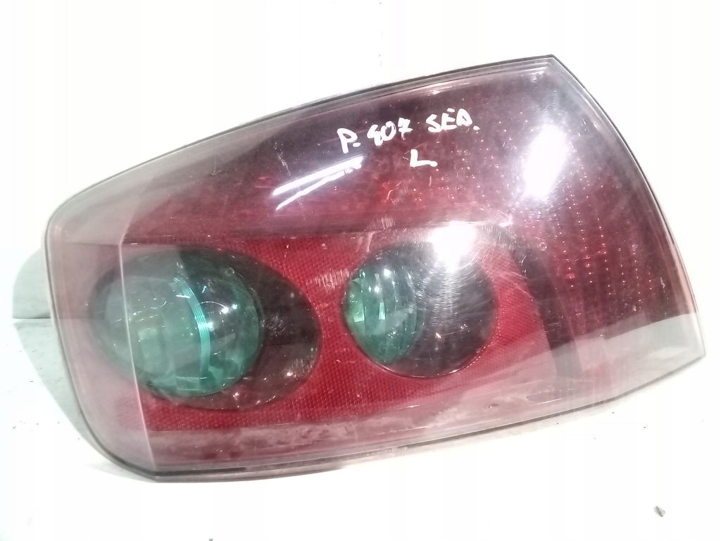Peugeot 407 sedan light left rear part rear