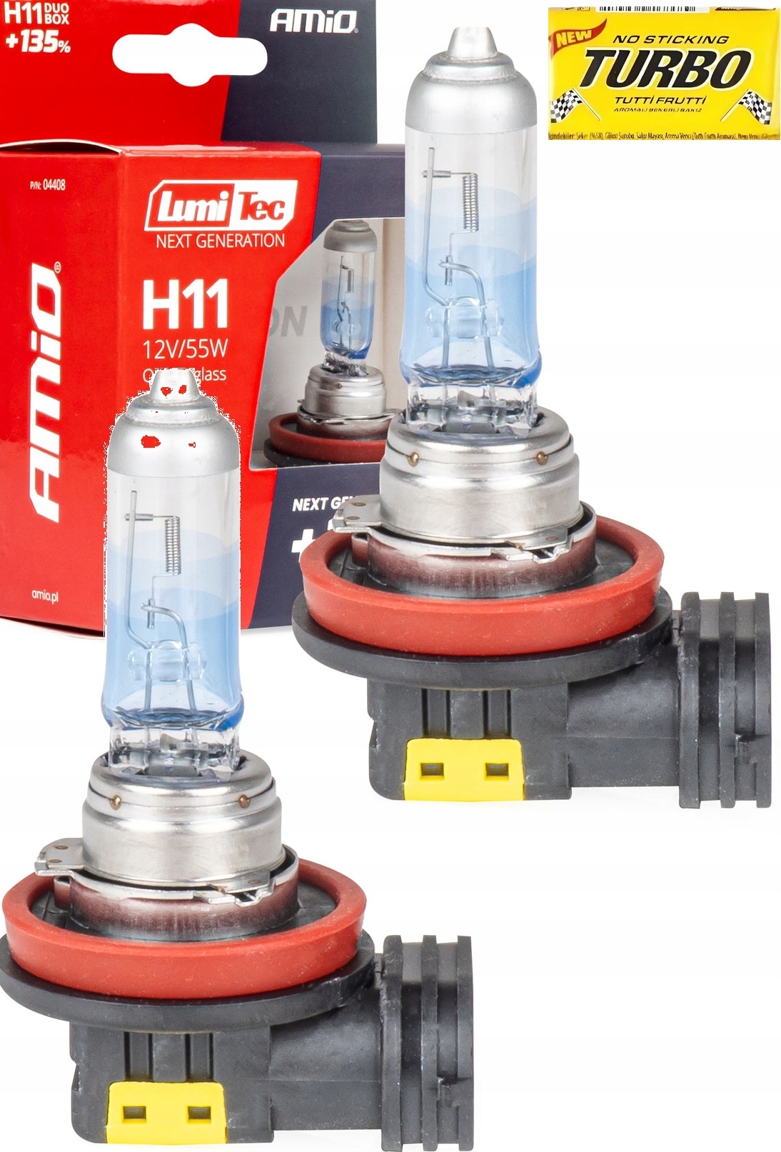 *2 Sztuki* Żarówka samochodowa H11 12V 55W Next Generation +135% do auta