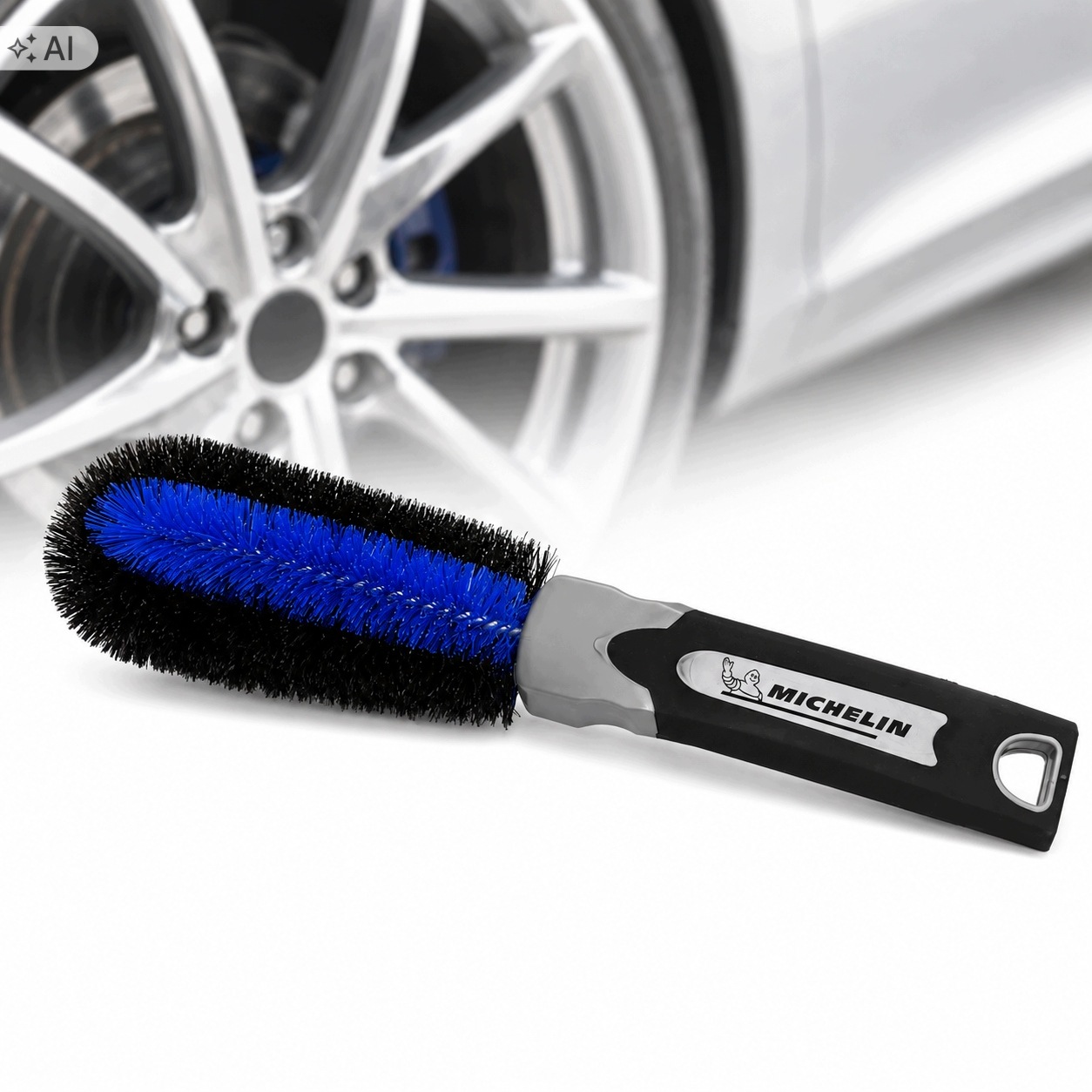 Szczotka Michelin 28 cm Czyścik Do Czyszczenia Mycia Alu Felg Kołpaków