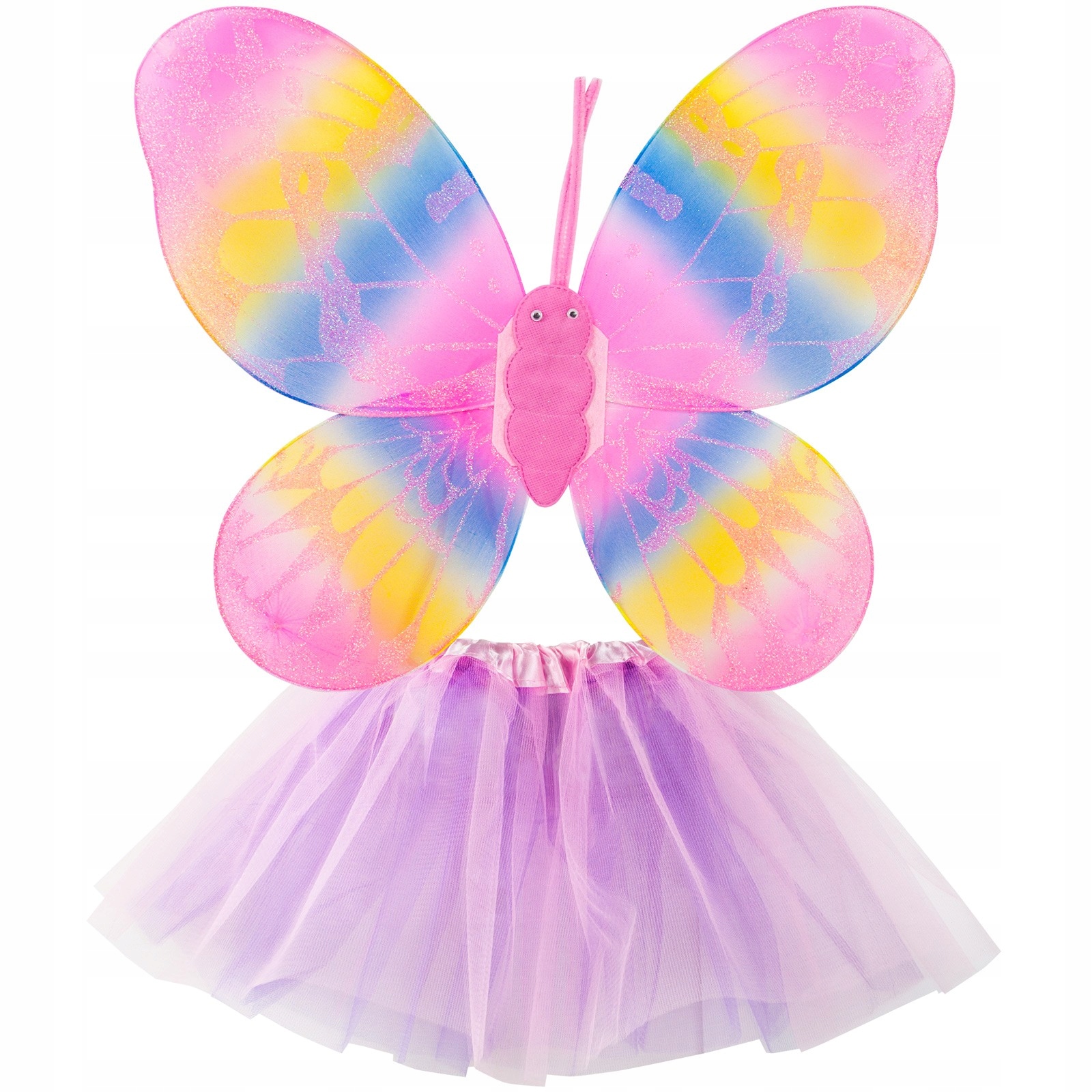 

Strój Motyl Motylek Wróżka Skrzydełka+ Spódniczka