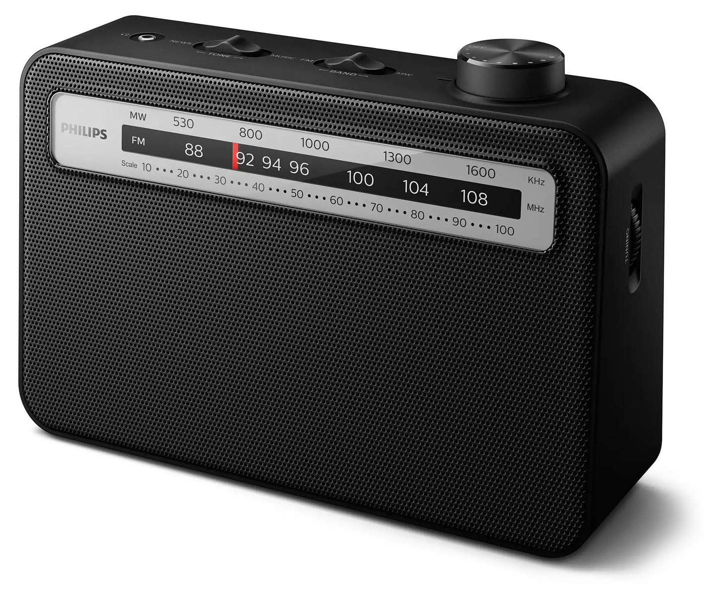 Radio PHILIPS TAR2506/12 Czarny Radio FM