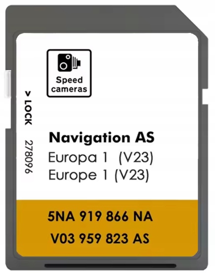 Mapa pro Volkswagen Discovery Media MIB2 Caddy Tiguan Passat Polo v23 2026