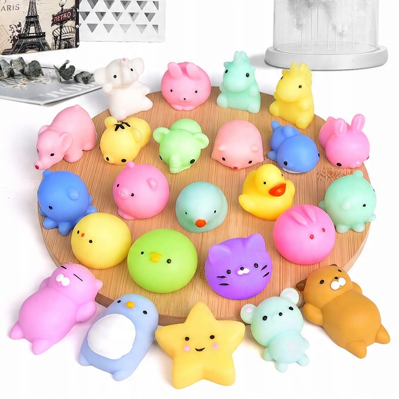

50 x Squishy Mochi Fidget Gniotki Pop It Gniotek