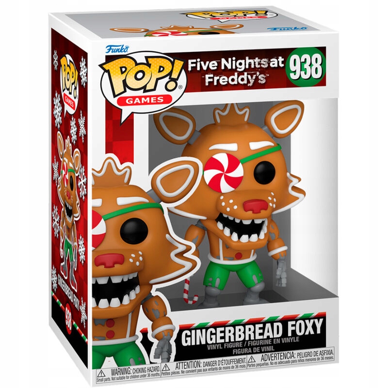 Figurka Funko POP! Gingerbread Foxy | Gry | Five Nights at Freddy’s Holiday Marka Funko Pop!