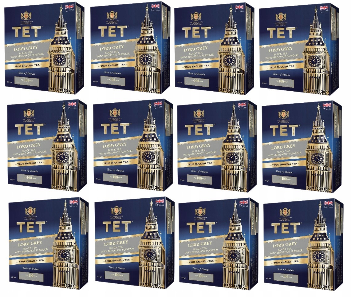 Tet herbata Lord Grey 12x100 torebek 200g