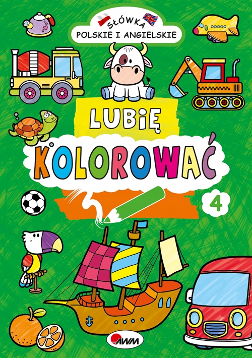 Lubię kolorować 4 kolorowanka malowanka