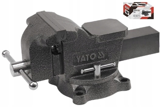Yato Zámečnický Svěrák Otočný Litinový 100MM 360st. YT-6501