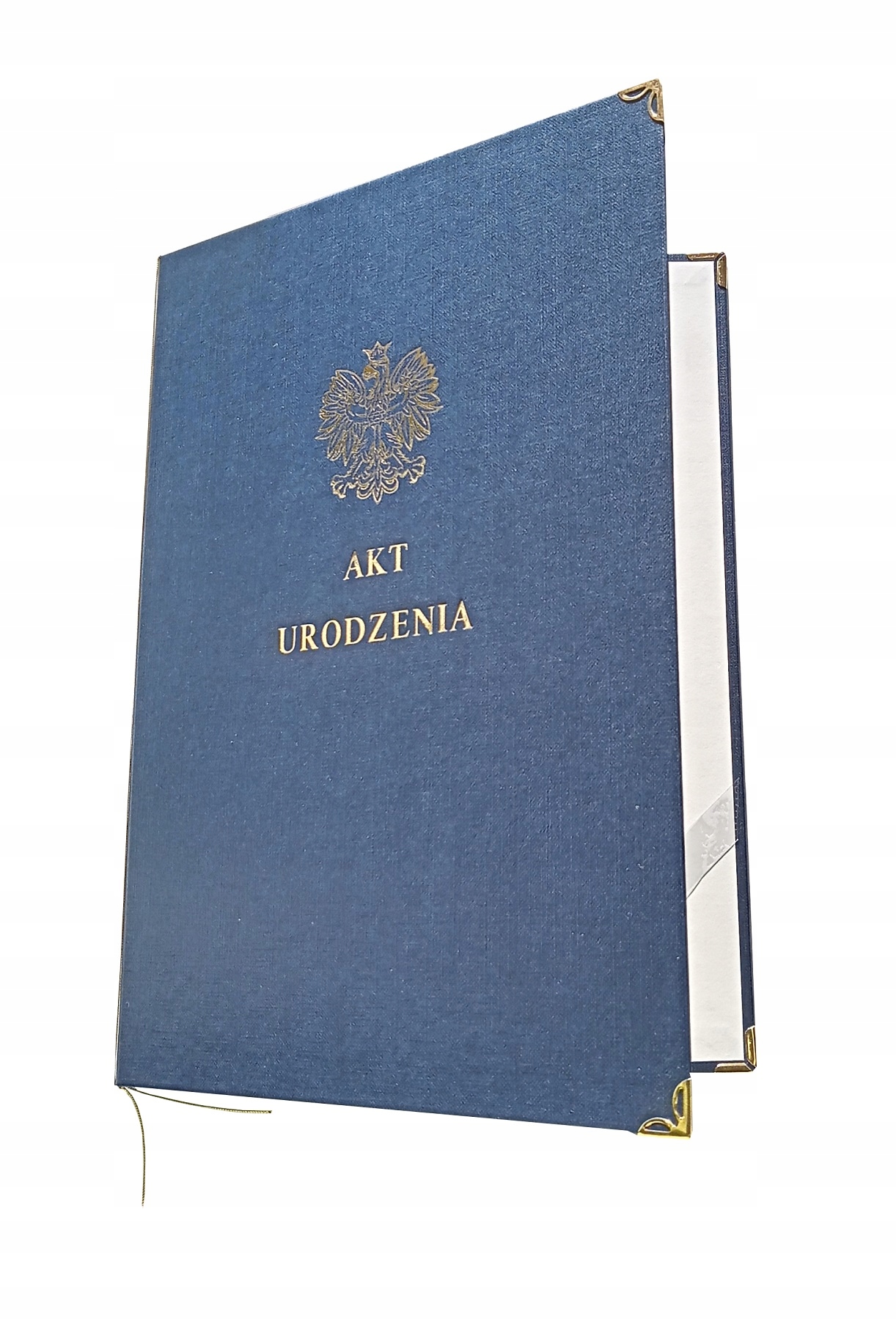 

Okładka oprawa na Akt Urodzenia A4 1szt Granatowy