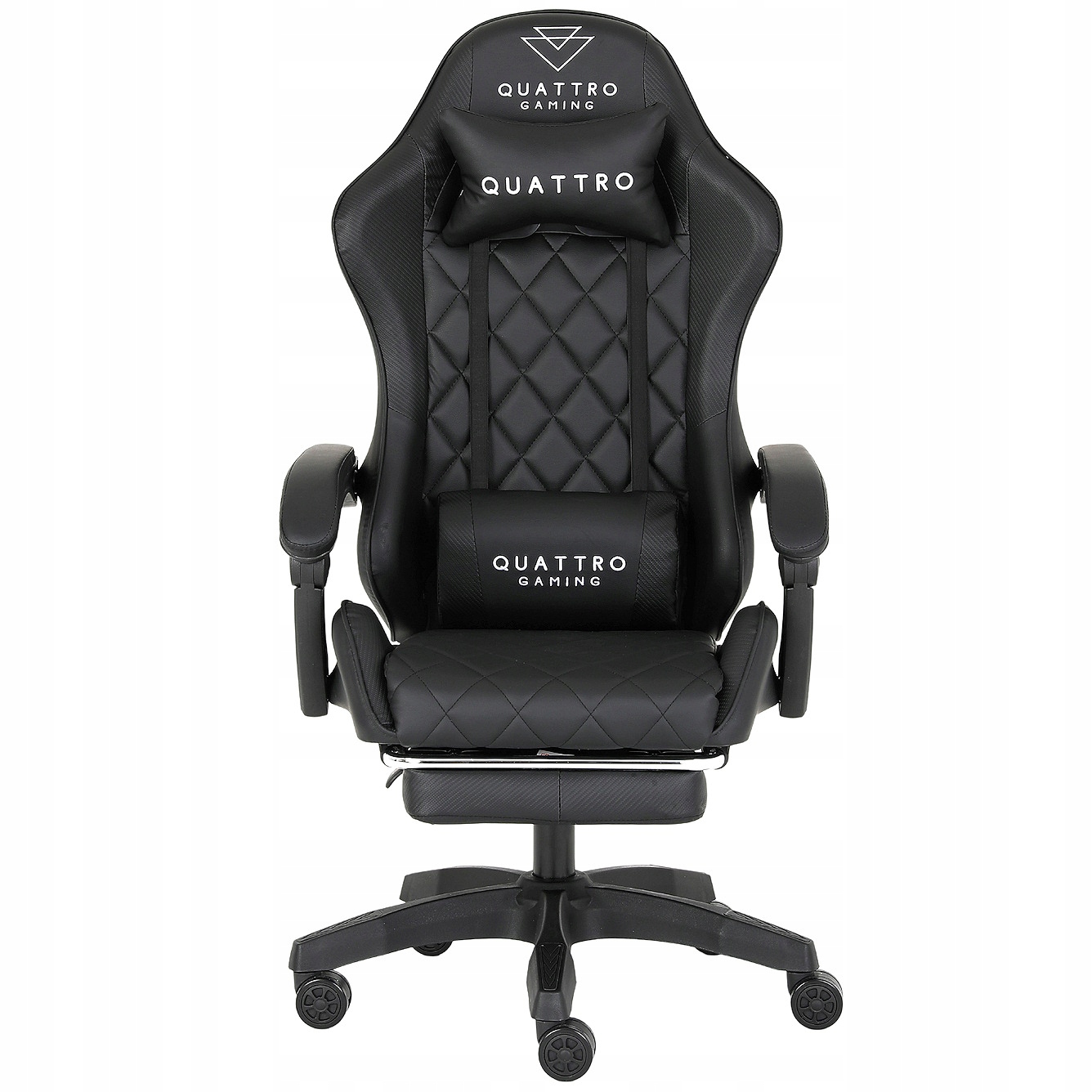 Fotel gamingowy Quattro Black