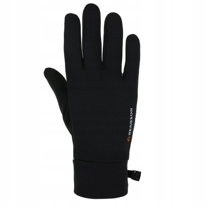 Rękawice Męskie Bergson Bi-Stretch BN-140 Bs Black r.XL