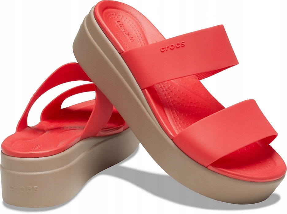 

Klapki Damskie Crocs Brooklyn Na Koturnie 37,5