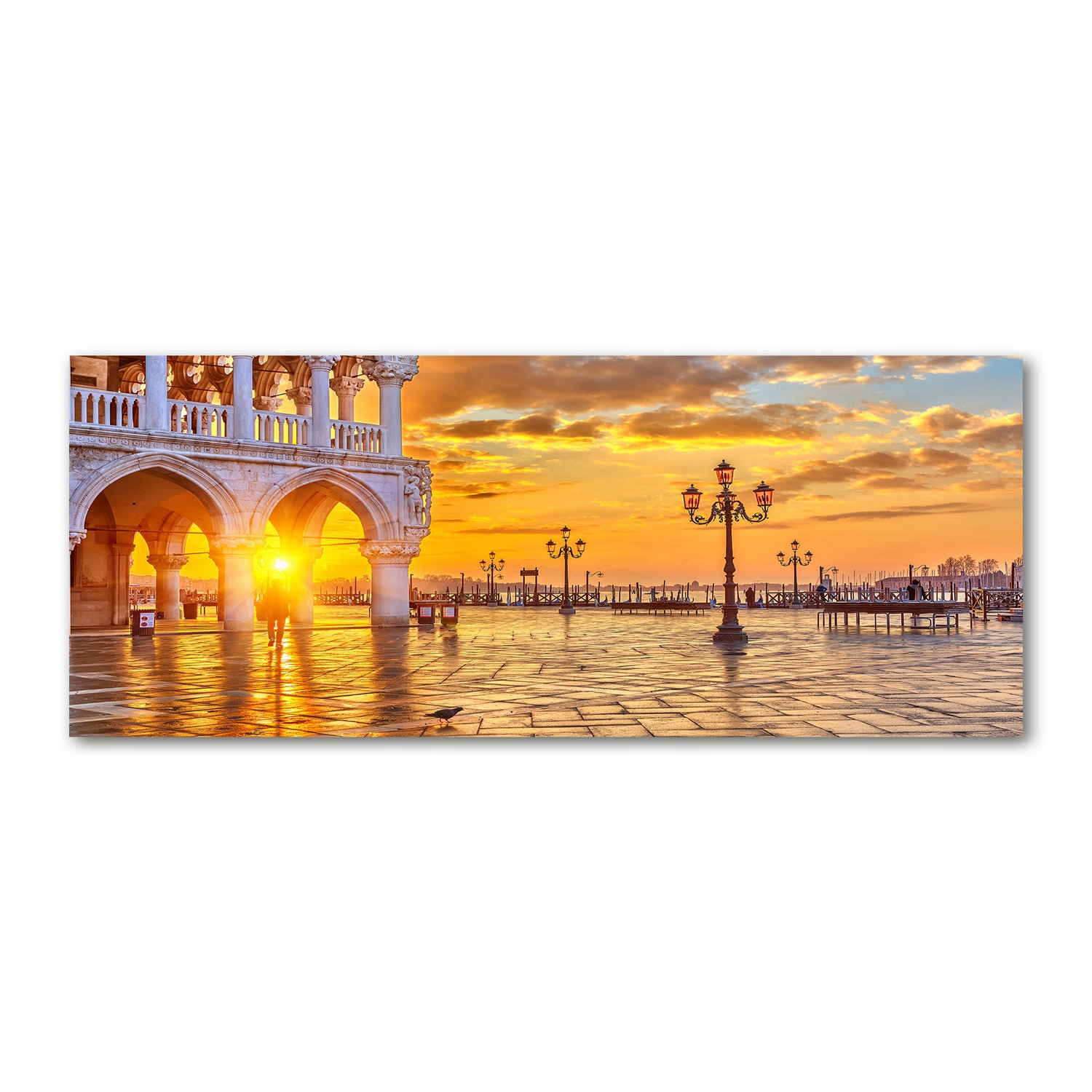 Fotoobraz akryl foto Benátky Itálie 125x50 cm